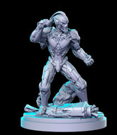 Cyrax 3D-printed model